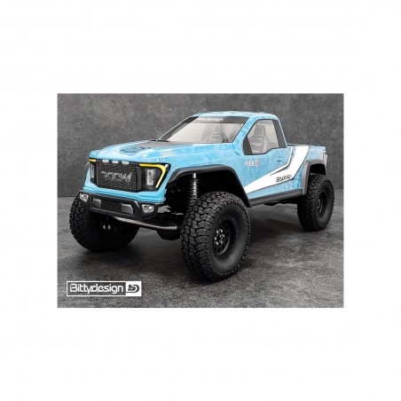 Bittydesign ROCK1 1/10 corpo transparente para todos os Rock Crawlers com distância entre eixos de 12,3" (313 mm), 1 mm