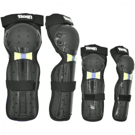 Joelheiras e cotoveleiras para cross infantil