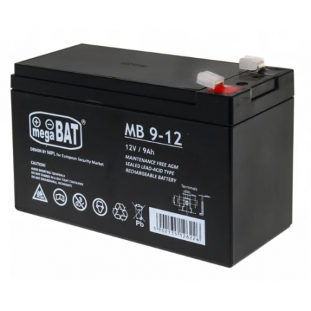 Bateria 12V/9AH