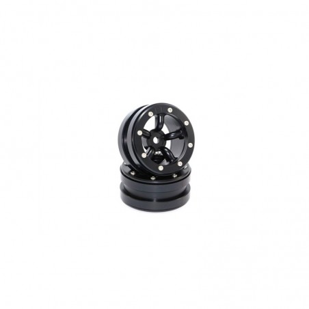 BEADLOCK WHEELS PT-SAFARI BLACK/BLACK 1.9 (2 PCS)