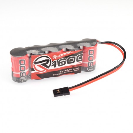 Bateria RUDDOG 1600mAh 6,0V NiMH 2/3A