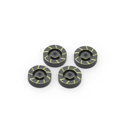 7mm Hex Hub Weight Set (Brass-4pcs)