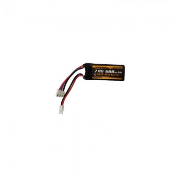 Bateria Lipo 7,4V 600mAh