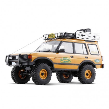 Kit Scaler ARTR 1/10 Land Rover Discovery 1ª geração FCX10 (RS) - Amarelo