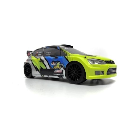 1:12 EP Rally Car "Speed Demon" white 4WD BL RTR