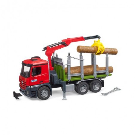 Bruder Camião MB Arocs Timber c/ Grua de Carga c/ Gancho e 3 T