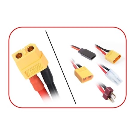 Multi Charging Cable XT60 fits for XT90, XT60, T-plug, Tam