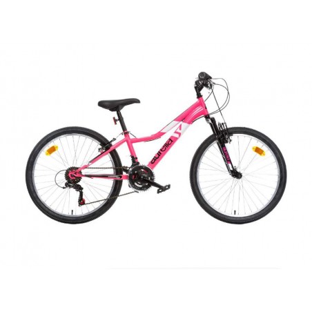 Bicicleta AURELIA WOMAN PINK FLUO R24