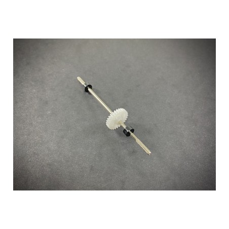 Drive Shaft with Gear 1:24 Scale