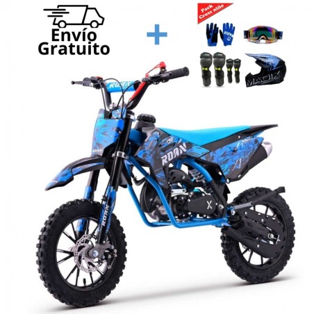 Pack minicross Roan CRF50 + Kit de protecciones