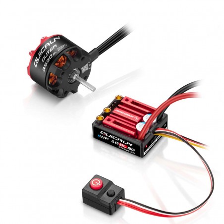 Hobbywing Combo WP10BL80-G2 QuicRun Outer 3530SL-2200kV