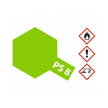 PS-8 Light Green Polycarbonate 100ml
