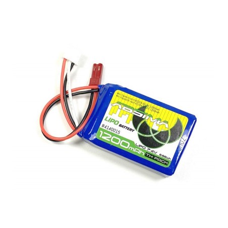 TX LiPo 2S 7.4V 1200mAh SC (BEC-Plug)