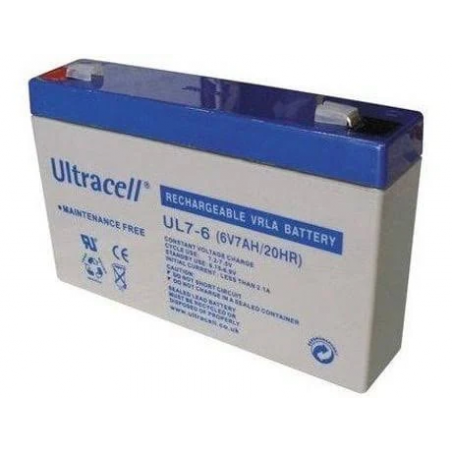Bateria Ultracell 6v/ 7amp