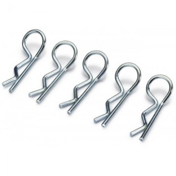 Body Clips small/silver (10...