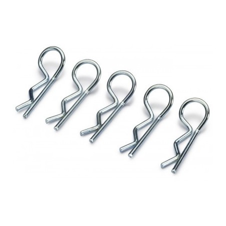 Body Clips small/silver (10 pcs)