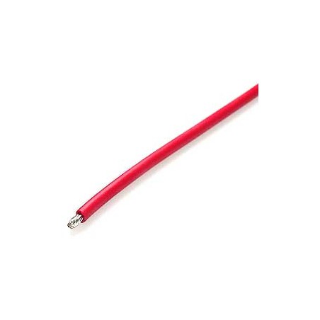 Cabo de silicone 1m vermelho 2.5mm2 fora d3.9mm