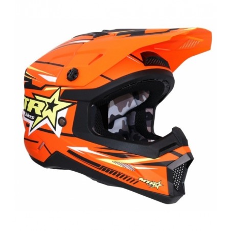 Capacete Shiro MTR  Laranja
