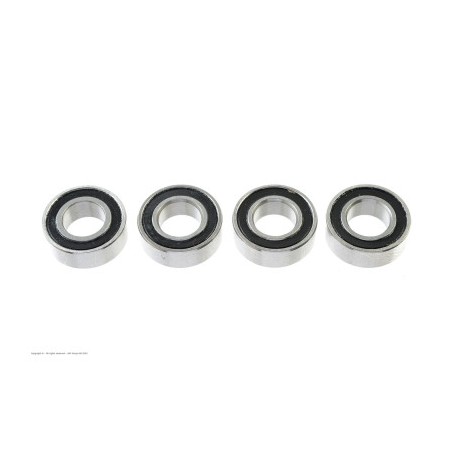 Revtec - Ball Bearing - Chrome Steel - ABEC 3 - Rubber Shielded - 6X12X4 - MR126-2RS - 4 pcs