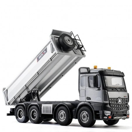 Caminhão basculante semi-ligado HUINA 1536PRO em escala 1/14, 2.4G, 13 canais