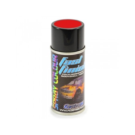 Fastrax Fast Finish Tinta Spray de Fogo Vermelho 150ML