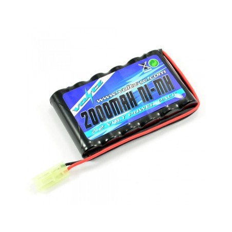 VOLTZ HOBBY 7.2V 2000mah Pilhas AA com plugue MINI TAMIYA (HE00011)