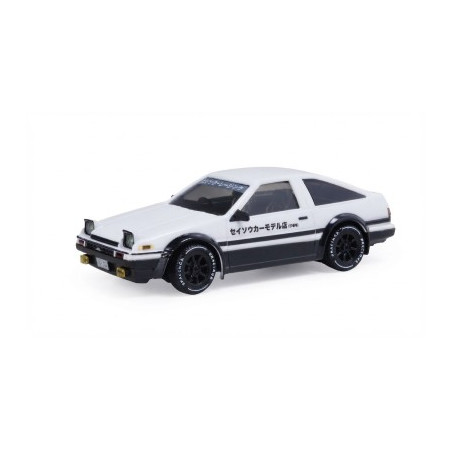 1:43 4WD Drift-Race Car AE86 TRUEND RTR - white
