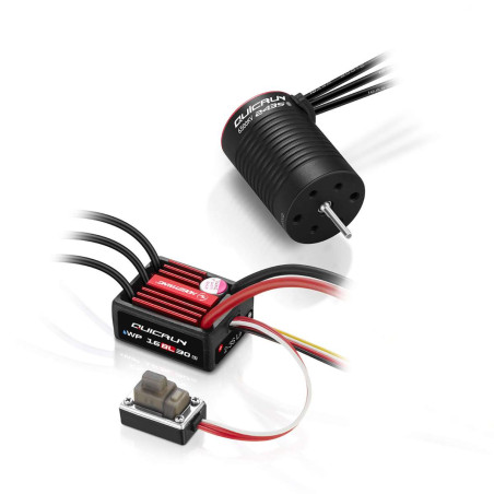 Hobbywing Combo WP16BL30 G2 2435SL-6500kV-G2 Sem Sensor