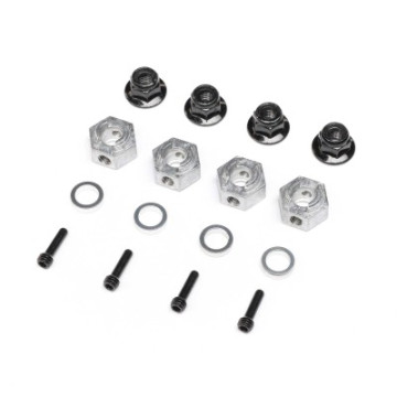 Axial 12mm Hex Hub Set (4):...