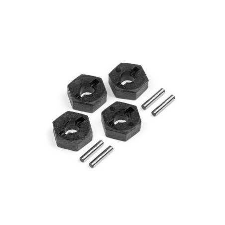 12MM WHEEL HEX HUB SET (4PCS)