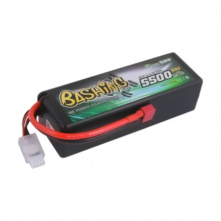 5500mAh 11.1V 50C 3S1P HC Bateria LiPo T-plug / XH - Bashing Series