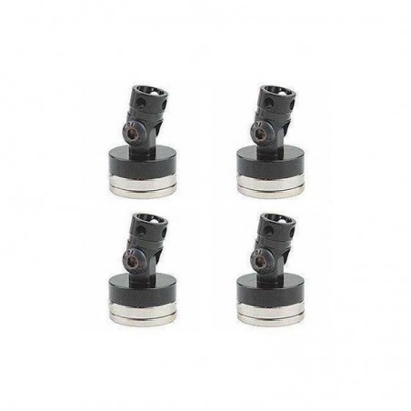 MAGNETIC BODY MOUNT SYSTEM, BLACK (SINGLE POST)