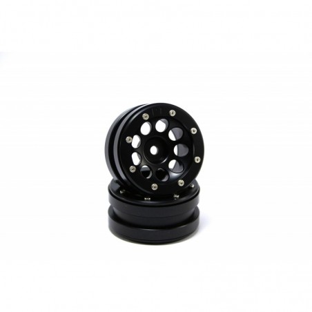 BEADLOCK WHEELS PT-ECOHOLE BLACK/BLACK 1.9 (2 PCS)