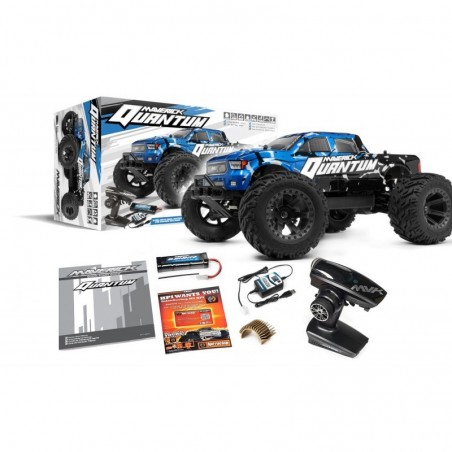 QUANTUM MT 1/10 4WD MONSTER TRUCK - BLUE