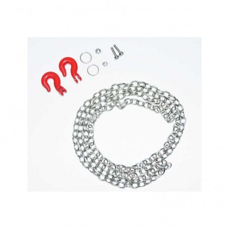 STEEL CHAIN AND HOOK SET1:10