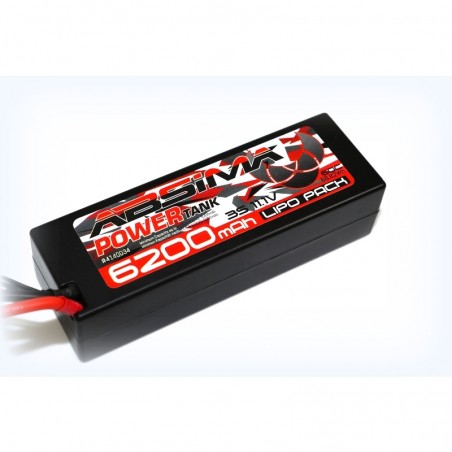 POWER TANK LIPO 11.1V.-60C 6200 HARDCASE