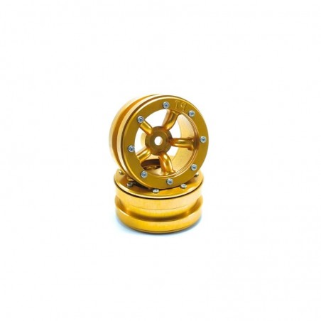 BEADLOCK WHEELS PT-SAFARI GOLD/GOLD 1.9
