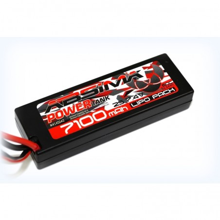 POWER TANK LIPO 7,4V.-60C 7100 HARDCASE