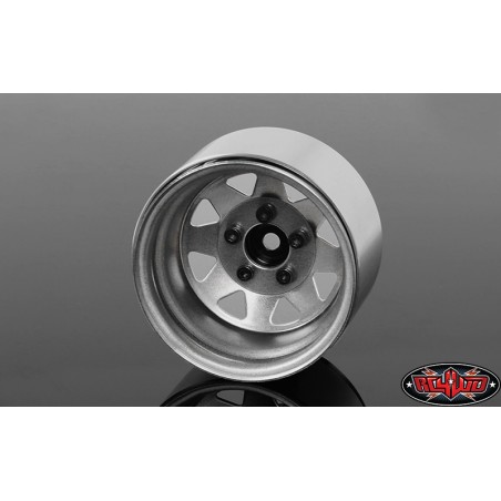 5 LUG DEEP DISH WAGON 1.9" STEEL STAMPED BEADLOCK WHEELS (PLAIN)