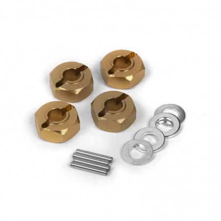 ALUMINUM 12MM WHEEL HEX HUB SET