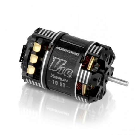 Hobbywing Xerun V10 Brushless Motor G3 4500kV (2-3s) 10.5T Sensored for 1:10