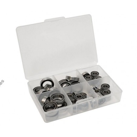 Boom Racing High Performance Full Ball Bearings Set Rubber Sealed (41 Total) for Traxxas TRX-4