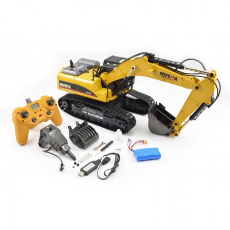 HUINA 1/14 FULL ALLOY 23CH 2.4G EXCAVATOR (VERSION 4.0)