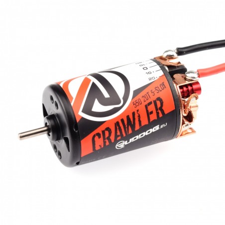 Motor escovado de 5 slots sobre esteiras 16T