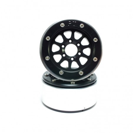 BEADLOCK WHEELS PT-GEAR BLACK/BLACK 1.9