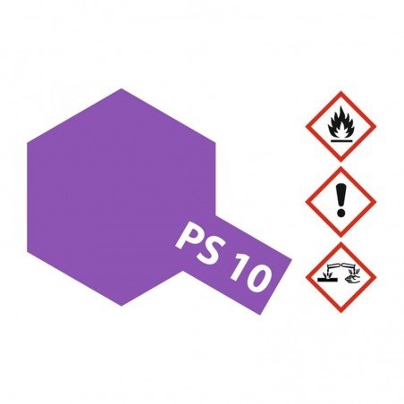 PS-10 PURPLE POLYCARBONATE 100ML