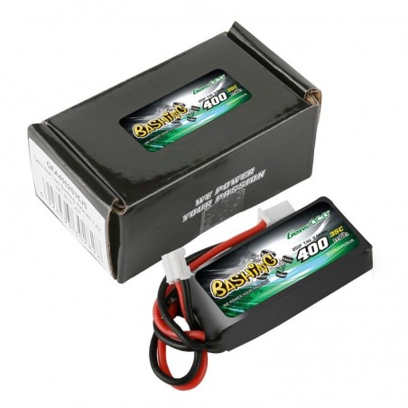Gens ace 400mAh 7.4V 2S1P 35C Lipo Battery Pack with JST-PHR Plug