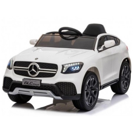 Mercedes-Benz GLC Coupe, módulo de música, assento de couro, pneus de borracha EVA