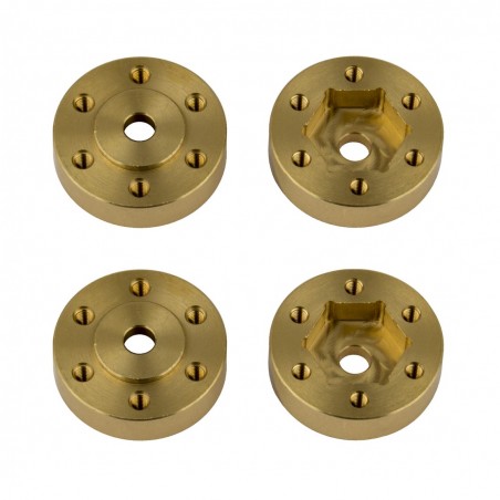Adaptadores sextavados Element RC FT Enduro Beadlock, latão