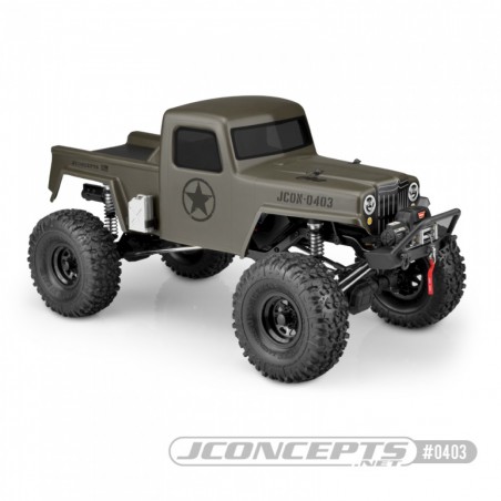 JConcepts JCI Creep, distância entre eixos de 12,3" clear